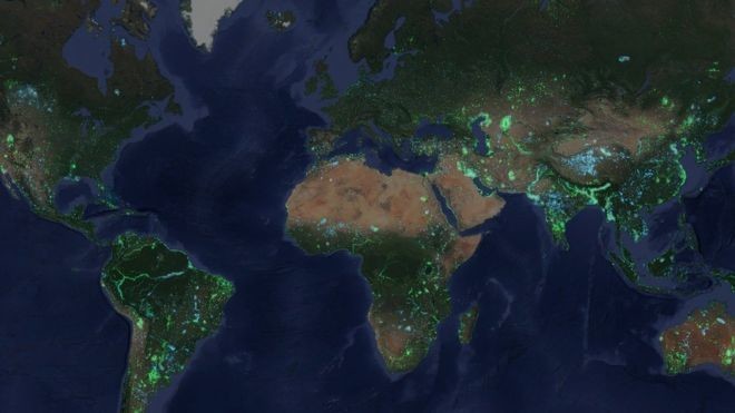 AGUA11 Impactantes mapas del agua que el hombre a hecho desaparecer del planeta