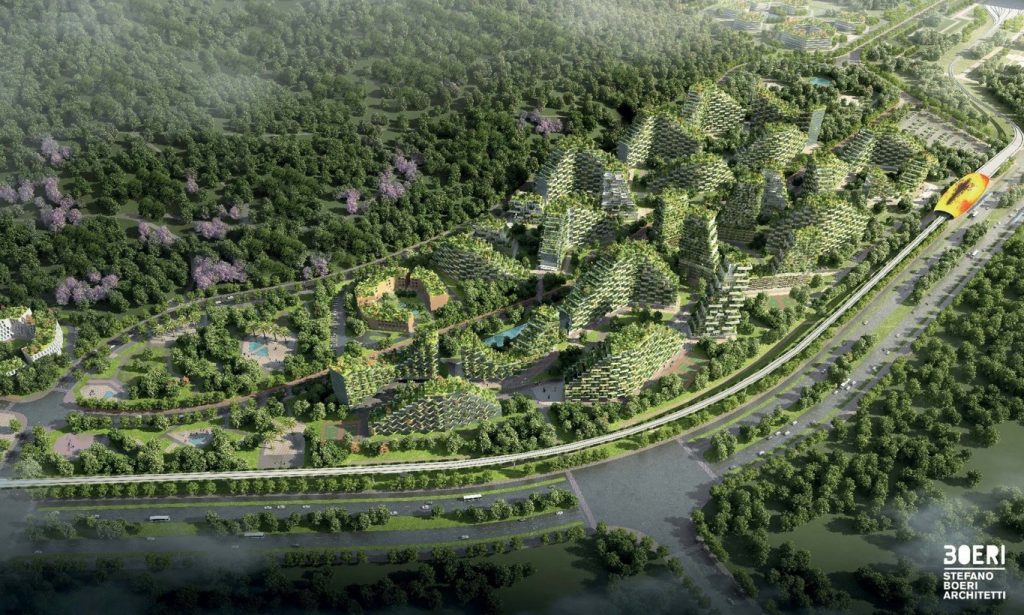 ciudadchina11-1024x615 La megalómana ciudad de un millón de plantas con la que China quiere volver a respirar aire puro
