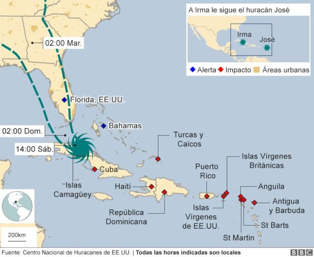 cubairma66 "Está todo destruido, no queda nada": así es la devastación en la costa norte de Cuba tras el paso del poderoso huracán Irma