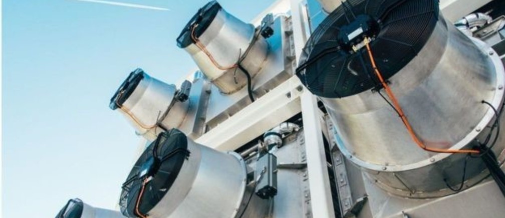 La máquina suiza de vanguardia que puede absorber CO2 de la atmósfera y transformarlo en un producto útil